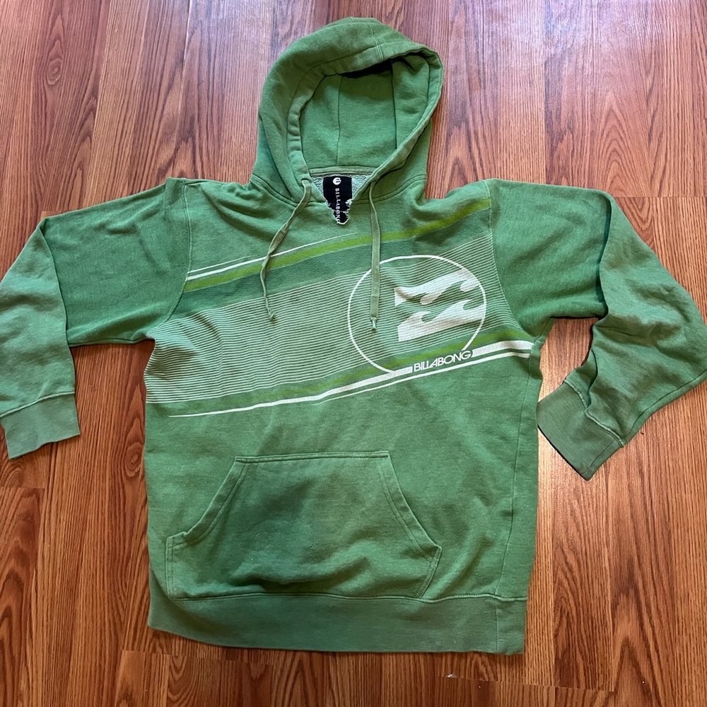 Green Billabong sweatshirt hoodie